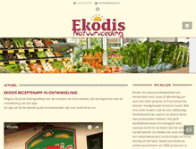Tablet Screenshot of ekodis.nl